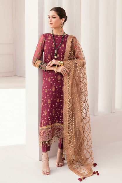 D02 - Chantelle Embroidered Collection Chapter 11 by Baroque Fashion - Shahana Collection UK