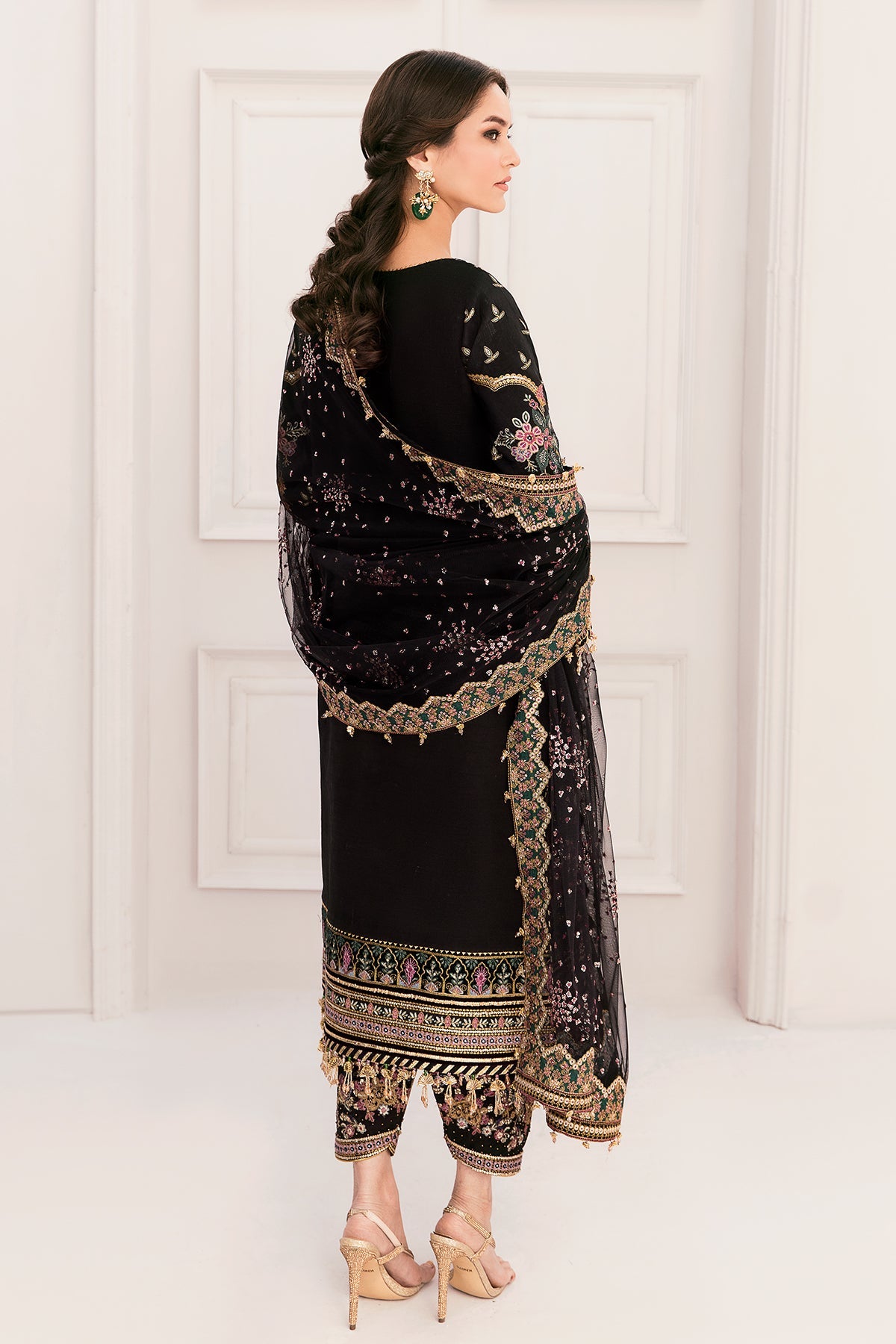  CH11-D04 - Chantelle Embroidered Collection Chapter 11 by Baroque Fashion - Shahana Collection UK