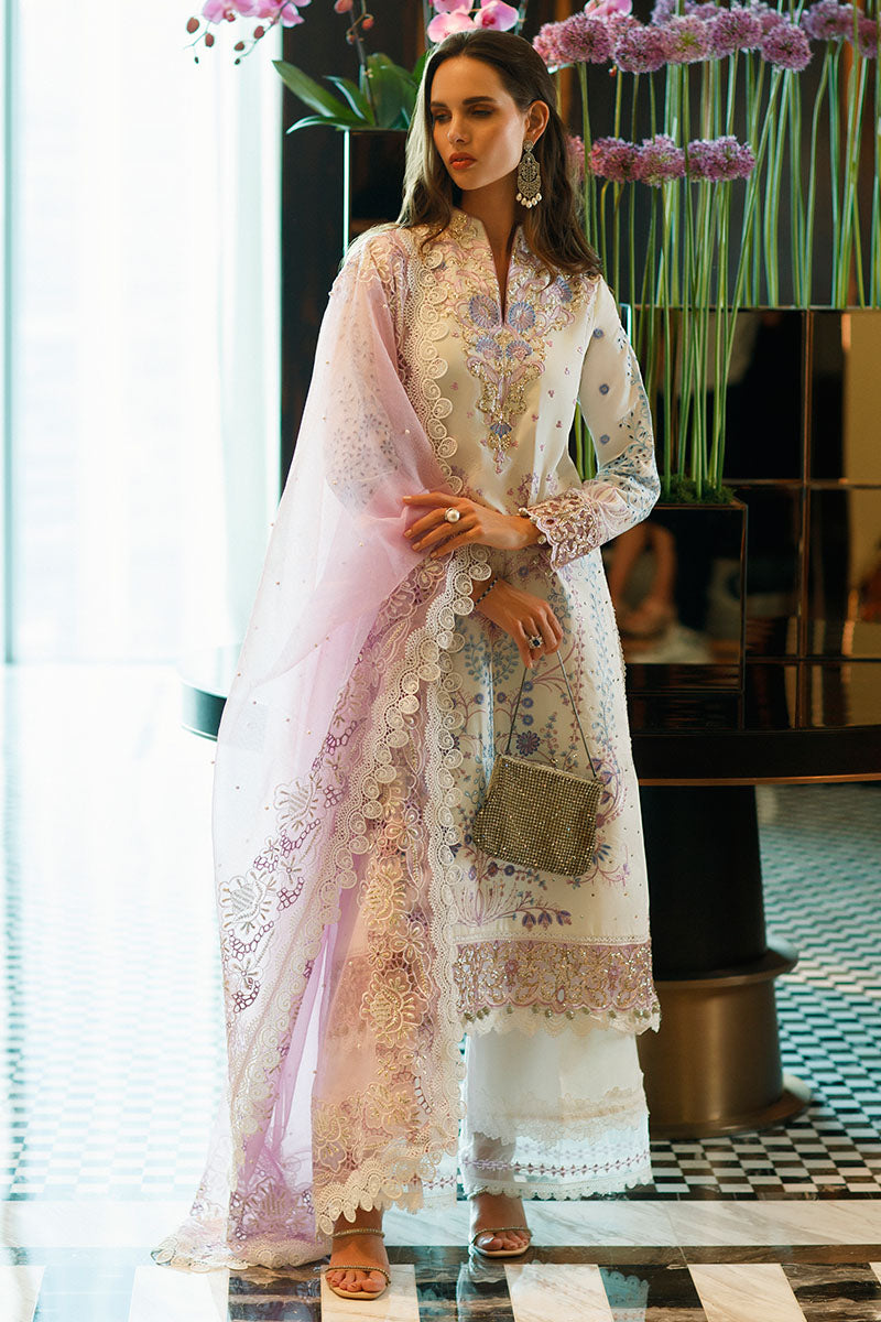 Fiona - Luxury Lawn 2023 - Mushq - Shahana Collection UK