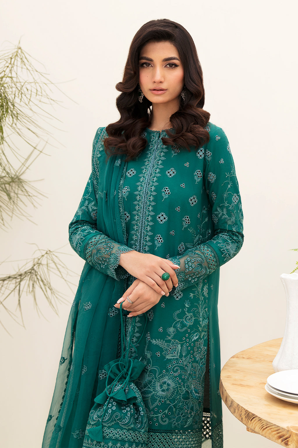 Shop Now, TIFFANY BLUE - Festive Chikankari Collection 2023 - Afrozeh - Shahana Collection UK - Wedding and Bridal Party Dresses - Edi Festive 2023