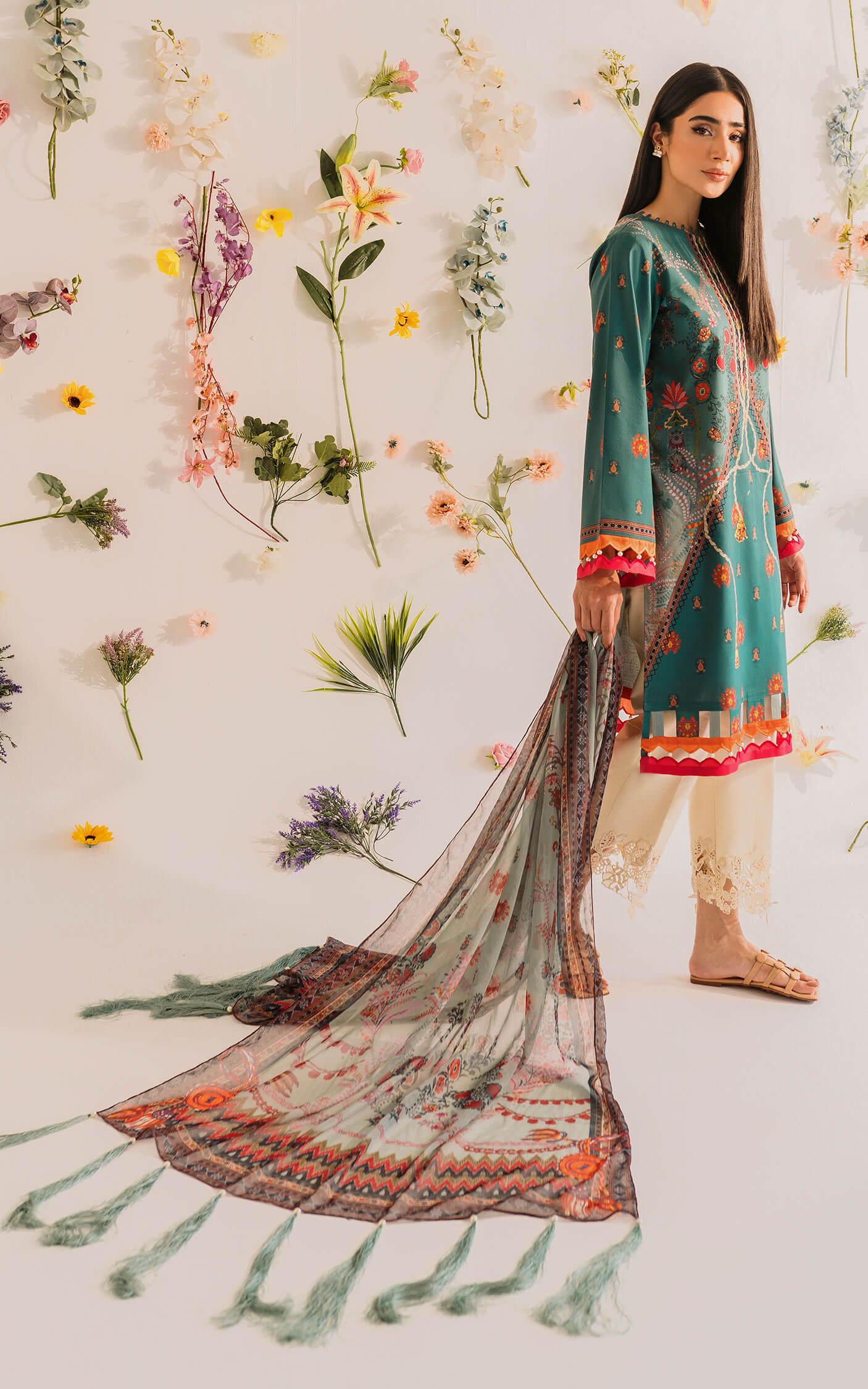 MKL - 03 - Meraki Summer Vol 1 - Asifa n Nabeel Lawn Collection 2023 - Shahana Collection UK - Asifa n Nabeel  in UK - Eid Edit 2023