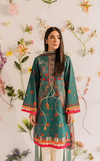 MKL - 03 - Meraki Summer Vol 1 - Asifa n Nabeel Lawn Collection 2023 - Shahana Collection UK - Asifa n Nabeel  in UK - Eid Edit 2023