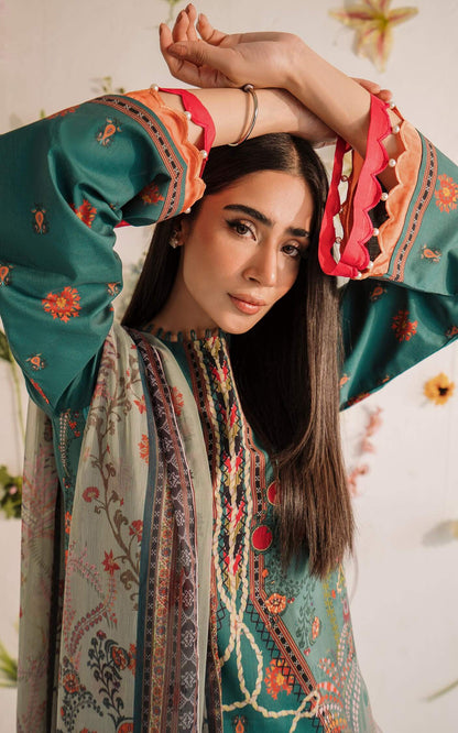 MKL - 03 - Meraki Summer Vol 1 - Asifa n Nabeel Lawn Collection 2023 - Shahana Collection UK - Asifa n Nabeel  in UK - Eid Edit 2023