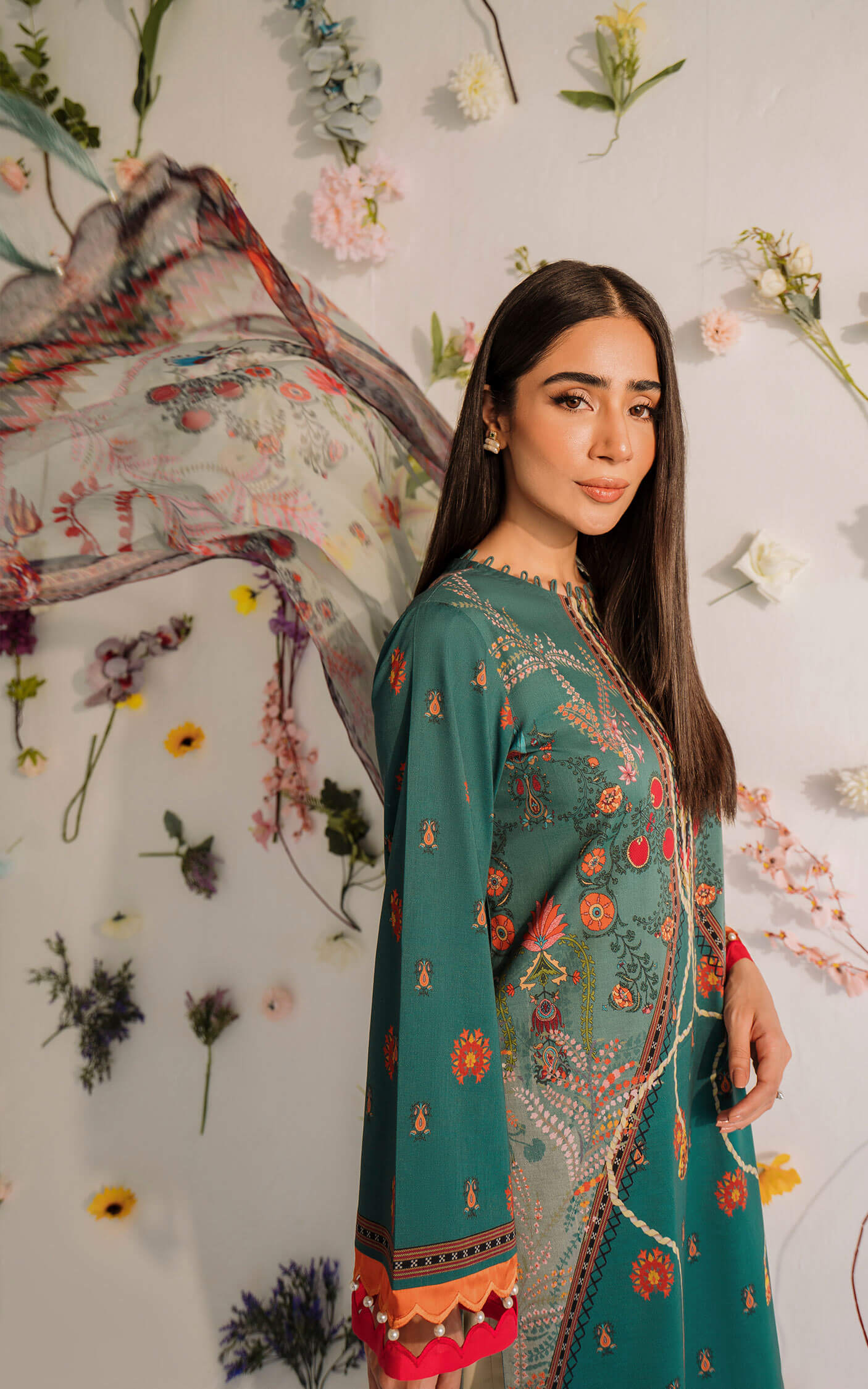 MKL - 03 - Meraki Summer Vol 1 - Asifa n Nabeel Lawn Collection 2023 - Shahana Collection UK - Asifa n Nabeel  in UK - Eid Edit 2023