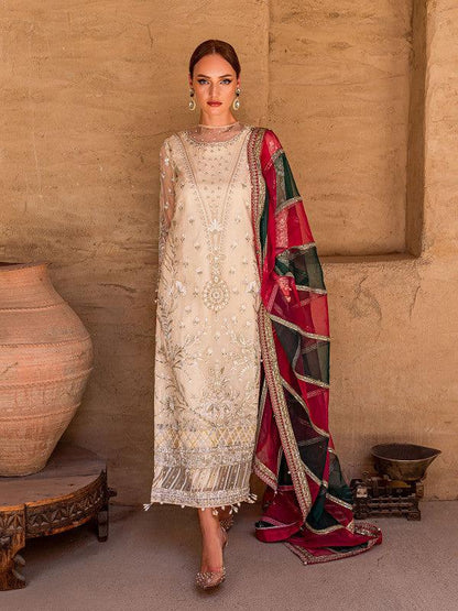 Hazal - Gulaal Embroidered Chiffon 2022 - Hazal - Gulaal Embroidered Chiffon 2022 - Shahana Collection