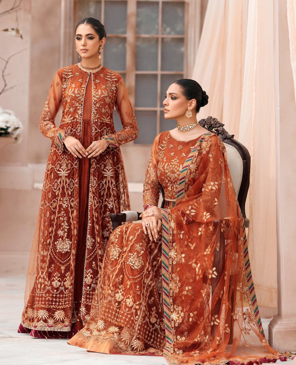 Ava - Design #7- Mehfilen Formals by Xenia 2022 - Ava - Design #7- Mehfilen Formals by Xenia 2022 - Shahana Collection