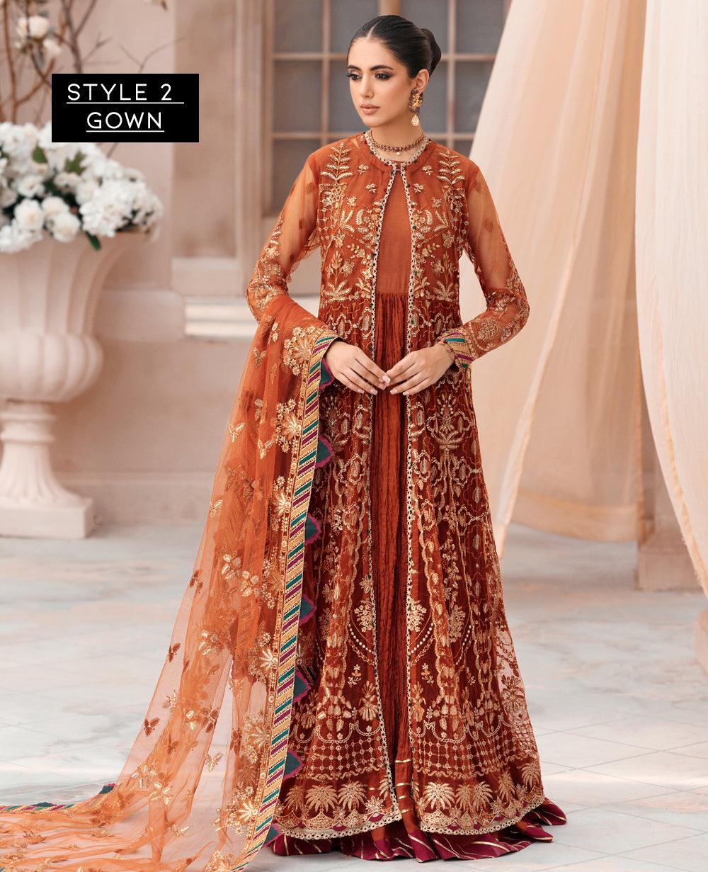 Ava - Design #7- Mehfilen Formals by Xenia 2022 - Ava - Design #7- Mehfilen Formals by Xenia 2022 - Shahana Collection