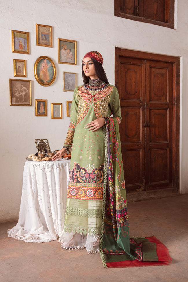 Nauratan -SKL-10 - Kinaar Lawn Collection 2023 - Shiza Hassan - Shahana Collection UK - Shiza Hassan in UK - Eid 2023