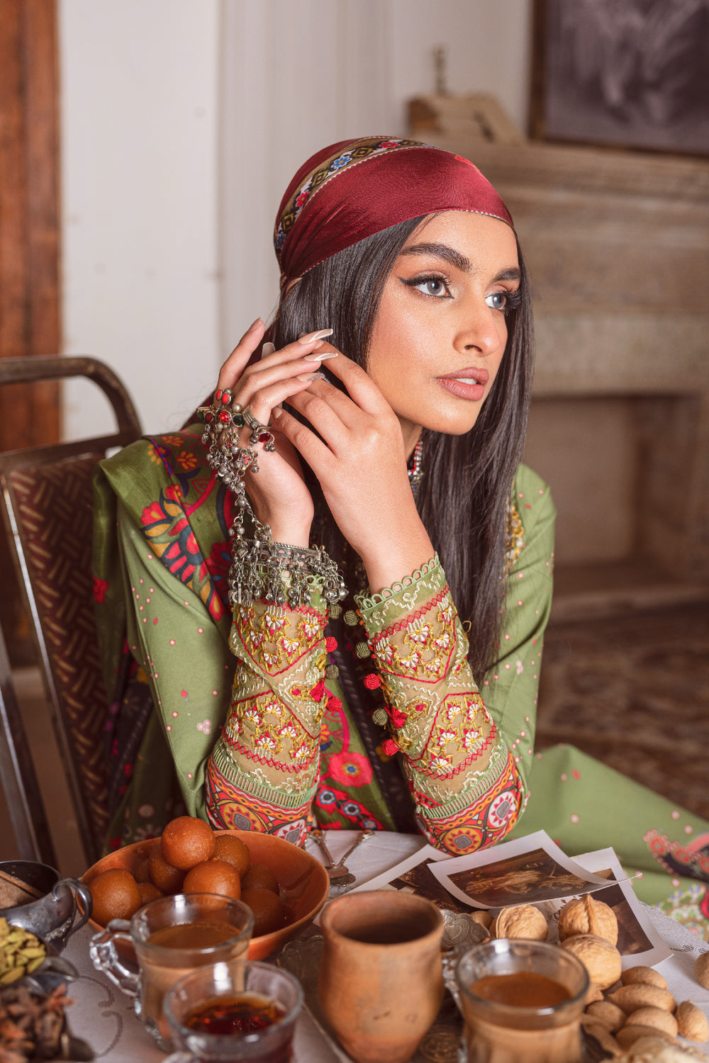 Nauratan -SKL-10 - Kinaar Lawn Collection 2023 - Shiza Hassan - Shahana Collection UK - Shiza Hassan in UK - Eid 2023