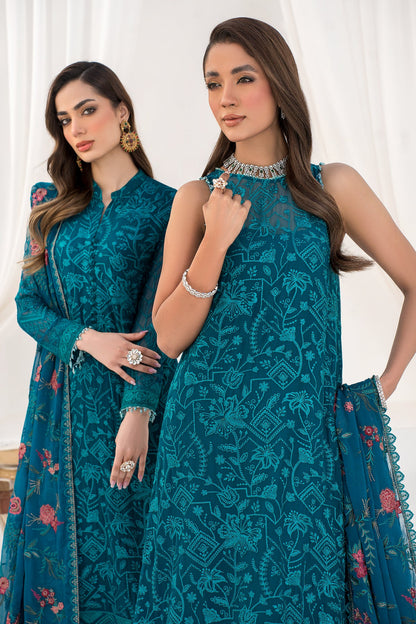 ZLC 07 - Gardenia - La Celeste - Chiffon Collection 2023 - Zarif - Shahana Collection Uk