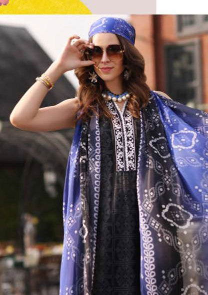 5 A - Noor Printkari'23 - Shahana Collection Uk - Summer Lawn Collection 2023