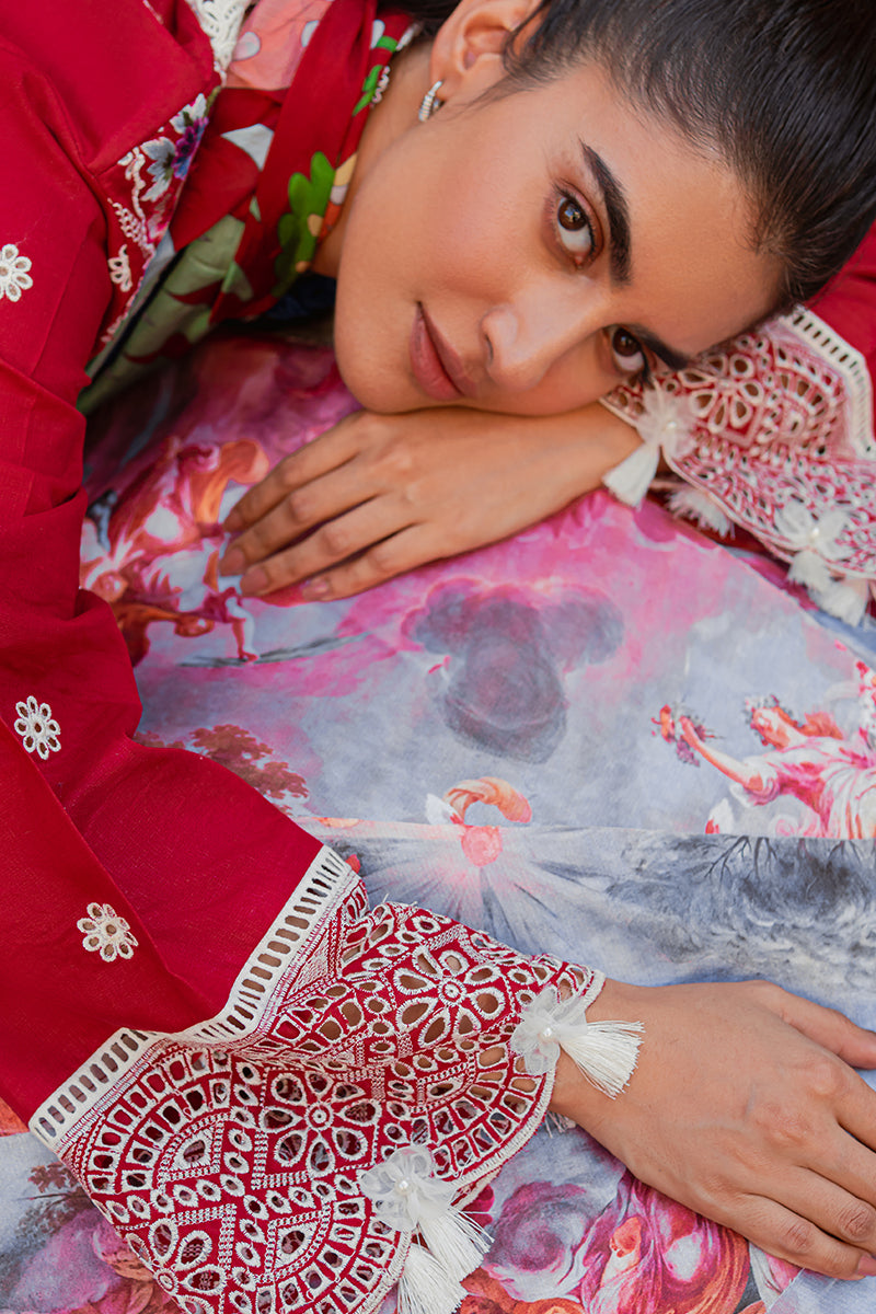 Maria -Hemline Tesoro - Spring Summer'23 - Mushq - Shahana Collection UK - Eid 2023 - Spring Summer Lawn