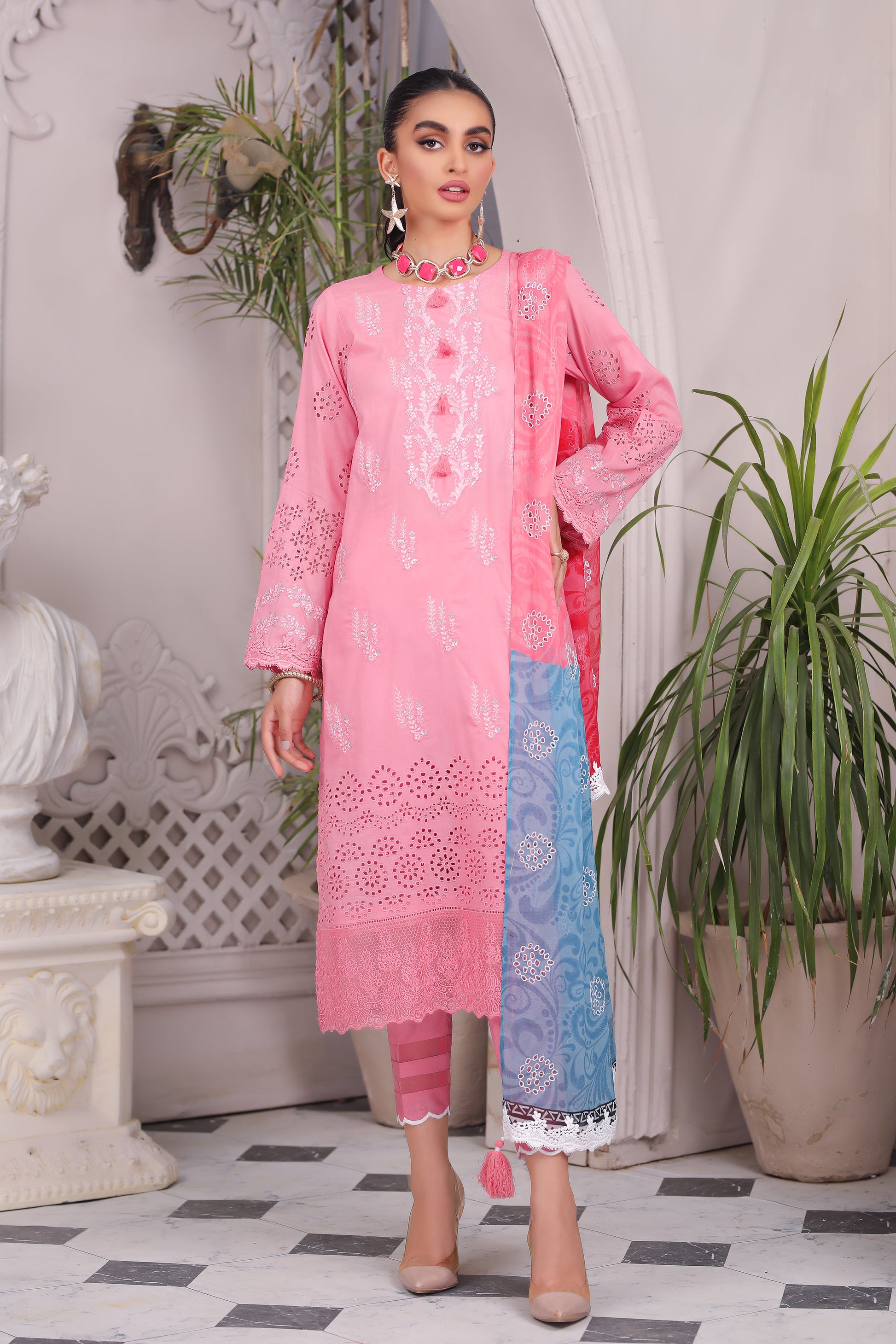 CEC-5483 - Embroidered Lawn Collection 2023- Lakhany - Shahana Collection UK - Lakhanay in UK - Eid 2023