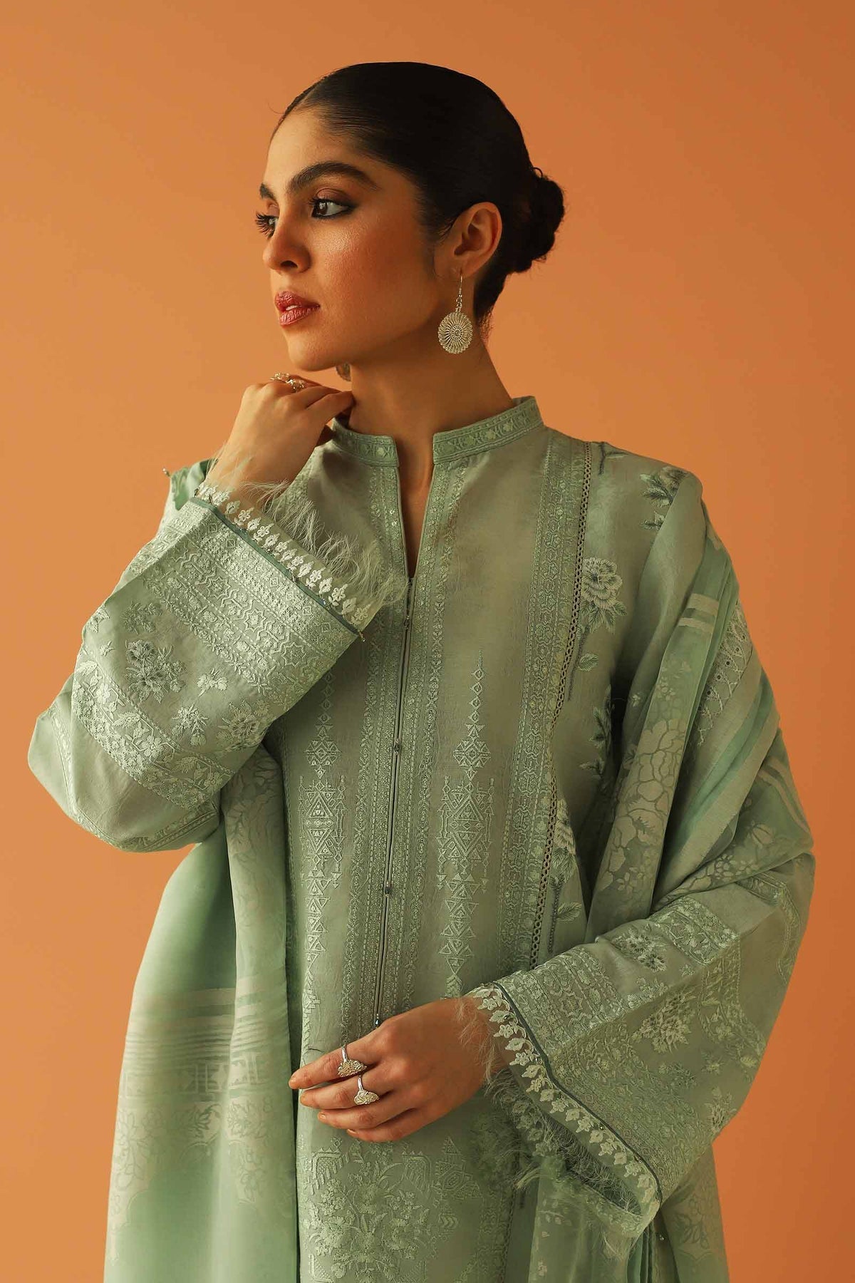 D# 13B - Zara Shahjahan - Spring Summer 2023 - Shahana Collection UK - Zara Shahjahan in UK - Summer Lawn in UK