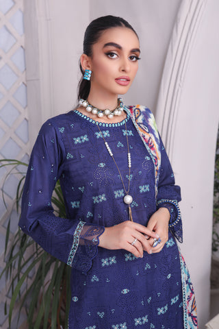  CEC-5484 - Embroidered Lawn Collection 2023- Lakhany - Shahana Collection UK - Lakhanay in UK - Eid 2023