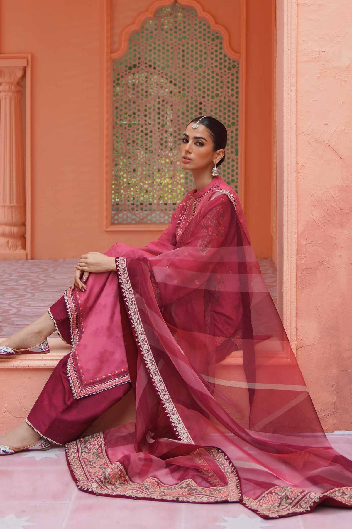 D# 14a - Zara Shahjahan - Spring Summer 2023 - Shahana Collection UK - Zara Shahjahan in UK - Summer Lawn in UK