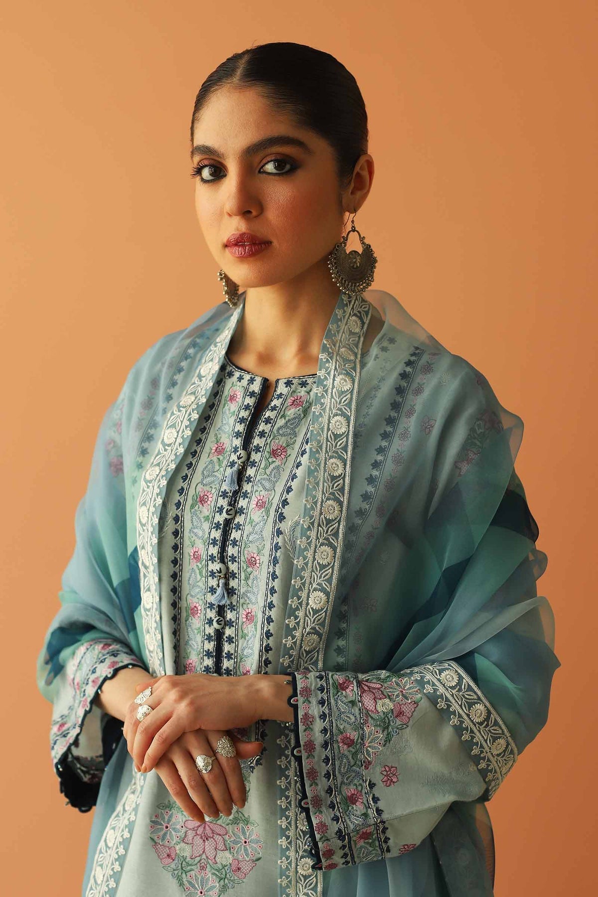 D# 14B - Zara Shahjahan - Spring Summer 2023 - Shahana Collection UK - Zara Shahjahan in UK - Summer Lawn in UK