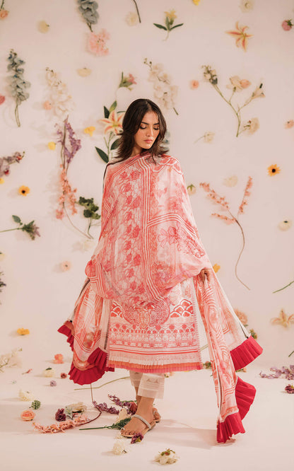 MKL - 15 - Meraki Summer Vol 1 - Asifa n Nabeel Lawn Collection 2023 - Shahana Collection UK - Asifa n Nabeel  in UK - Eid Edit 2023