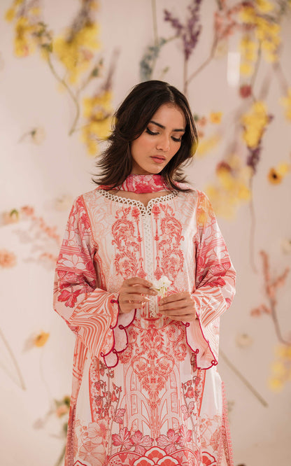 MKL - 15 - Meraki Summer Vol 1 - Asifa n Nabeel Lawn Collection 2023 - Shahana Collection UK - Asifa n Nabeel  in UK - Eid Edit 2023