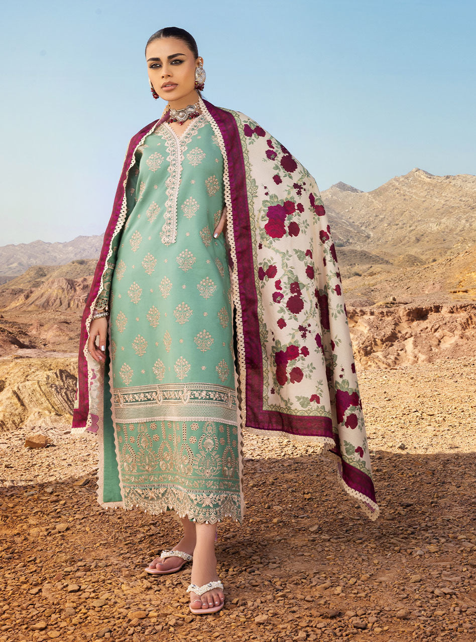  Zarra'tun - 1A - Chikankari Lawn Collection'23 - Zainab Chottani - Shahana Collection UK - Zainab Chottani in UK - Eid 2023