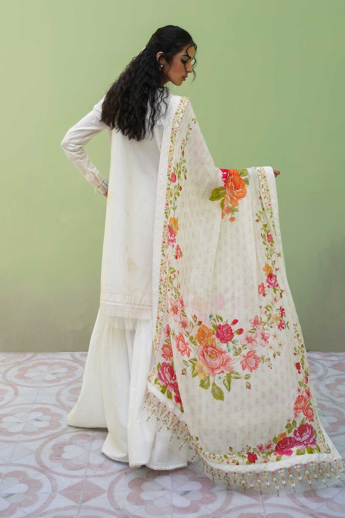 D# 1a - Zara Shahjahan - Spring Summer 2023 - Shahana Collection UK - Zara Shahjahan in UK - Summer Lawn in UK