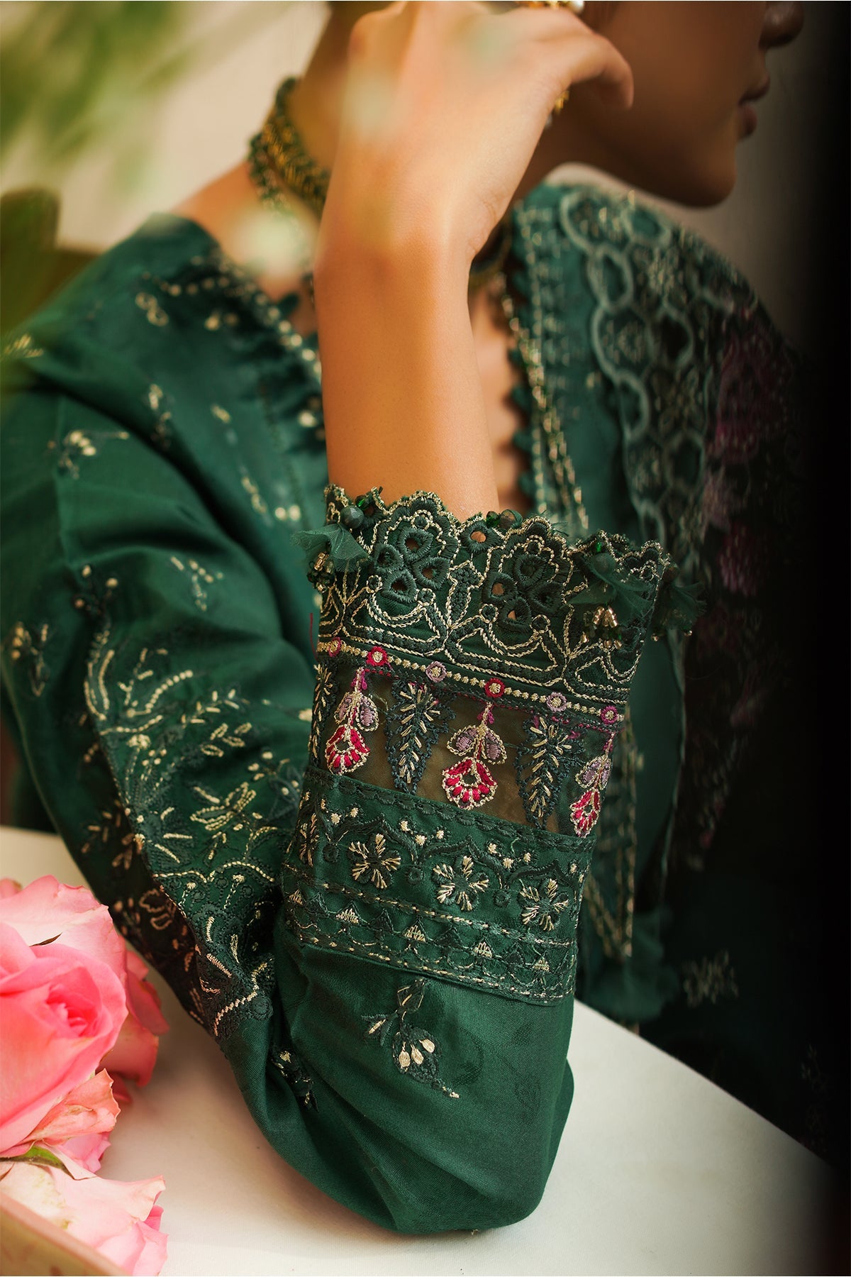 SL10-D02 - Swiss Lawn 2023- Baroque - Shahana Collection UK - Baroque in UK - Eid 2023 - Spring Summer 2023