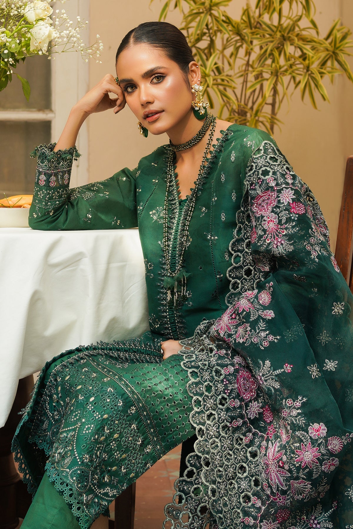 SL10-D02 - Swiss Lawn 2023- Baroque - Shahana Collection UK - Baroque in UK - Eid 2023 - Spring Summer 2023