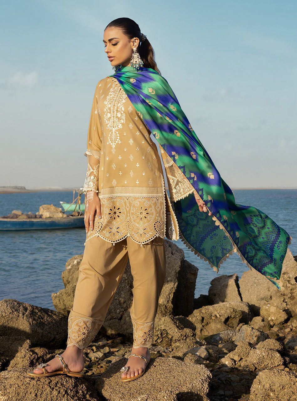 Deedag - 2B - Chikankari Lawn Collection'23 - Zainab Chottani - Shahana Collection UK - Zainab Chottani in UK - Eid 2023