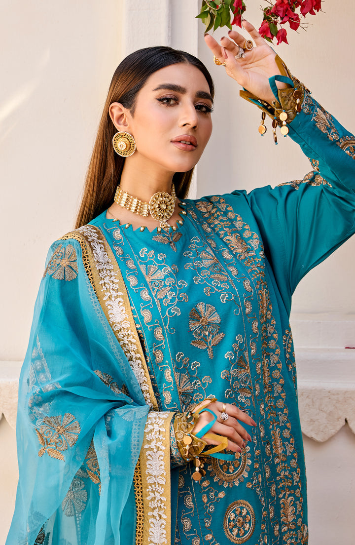 Thankfu (MLFD-091)  - Eid e Nobahar'23 -Maryum N Maria - Shahana Collection UK -Festive Eidm2023 - Spring Summer'23