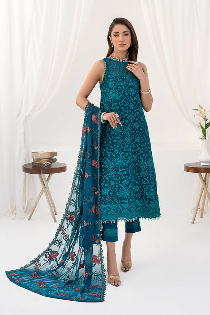 ZLC 07 - Gardenia - La Celeste - Chiffon Collection 2023 - Zarif - Shahana Collection Uk