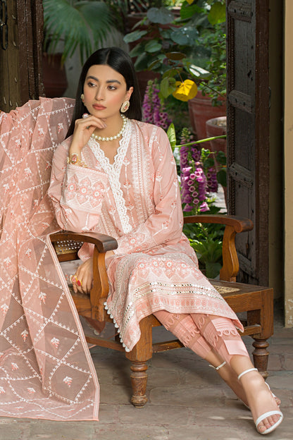 LED-4012 - Embroidered Lawn Collection 2023- Lakhany - Shahana Collection UK - Lakhanay in UK - Eid 2023