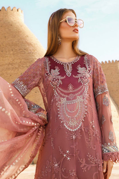 Maria.B Luxe Lawn - D-2305-B- Luxury Eid Lawn 2023 - Spring Summer 2023 - Shahana Collection UK