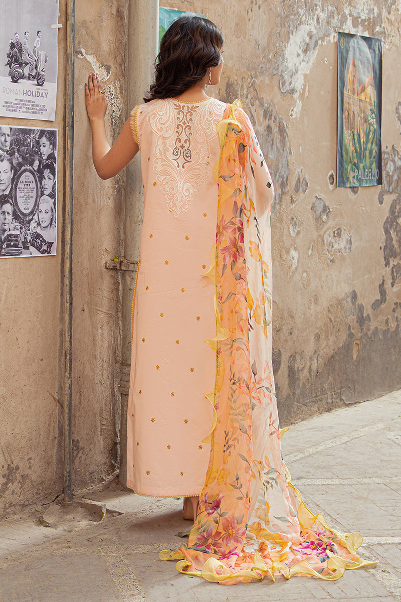  Natalia -Hemline Tesoro - Spring Summer'23 - Mushq - Shahana Collection UK - Eid 2023 - Spring Summer Lawn