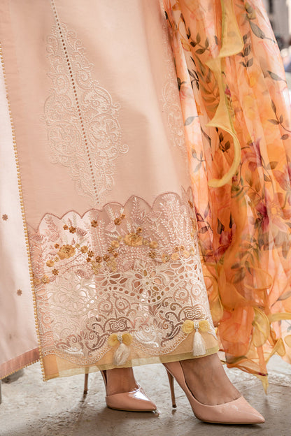  Natalia -Hemline Tesoro - Spring Summer'23 - Mushq - Shahana Collection UK - Eid 2023 - Spring Summer Lawn