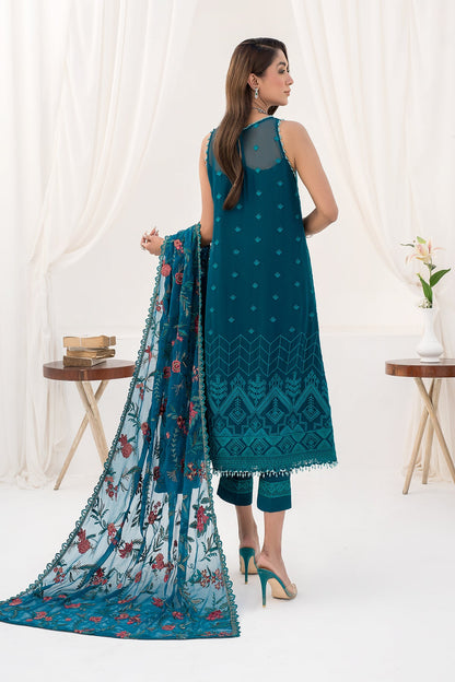 ZLC 07 - Gardenia - La Celeste - Chiffon Collection 2023 - Zarif - Shahana Collection Uk