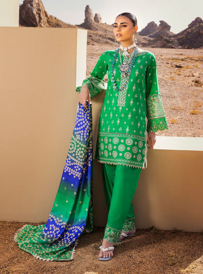 Chunari - 5a - Chikankari Lawn Collection'23 - Zainab Chottani - Shahana Collection UK - Zainab Chottani in UK - Eid 2023