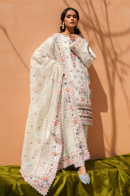 SL10-D07 - Swiss Lawn 2023- Baroque - Shahana Collection UK - Baroque in UK - Eid 2023 - Spring Summer 2023