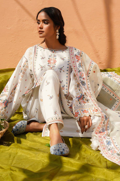 SL10-D07 - Swiss Lawn 2023- Baroque - Shahana Collection UK - Baroque in UK - Eid 2023 - Spring Summer 2023