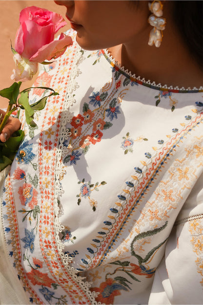 SL10-D07 - Swiss Lawn 2023- Baroque - Shahana Collection UK - Baroque in UK - Eid 2023 - Spring Summer 2023