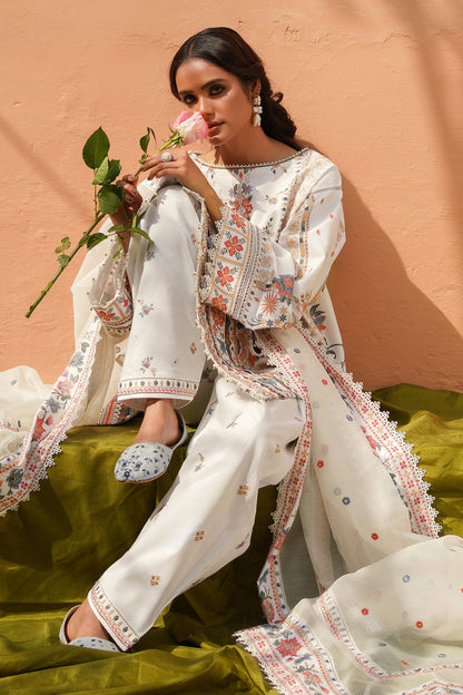 SL10-D07 - Swiss Lawn 2023- Baroque - Shahana Collection UK - Baroque in UK - Eid 2023 - Spring Summer 2023