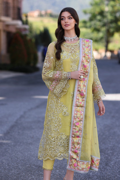 Buy Now, Minali - Noor Chiffons 2023 - Saadia Asad - Wedding and Bridal Party Dresses - Shahana UK - Pakistani Bridal Dresses in UK