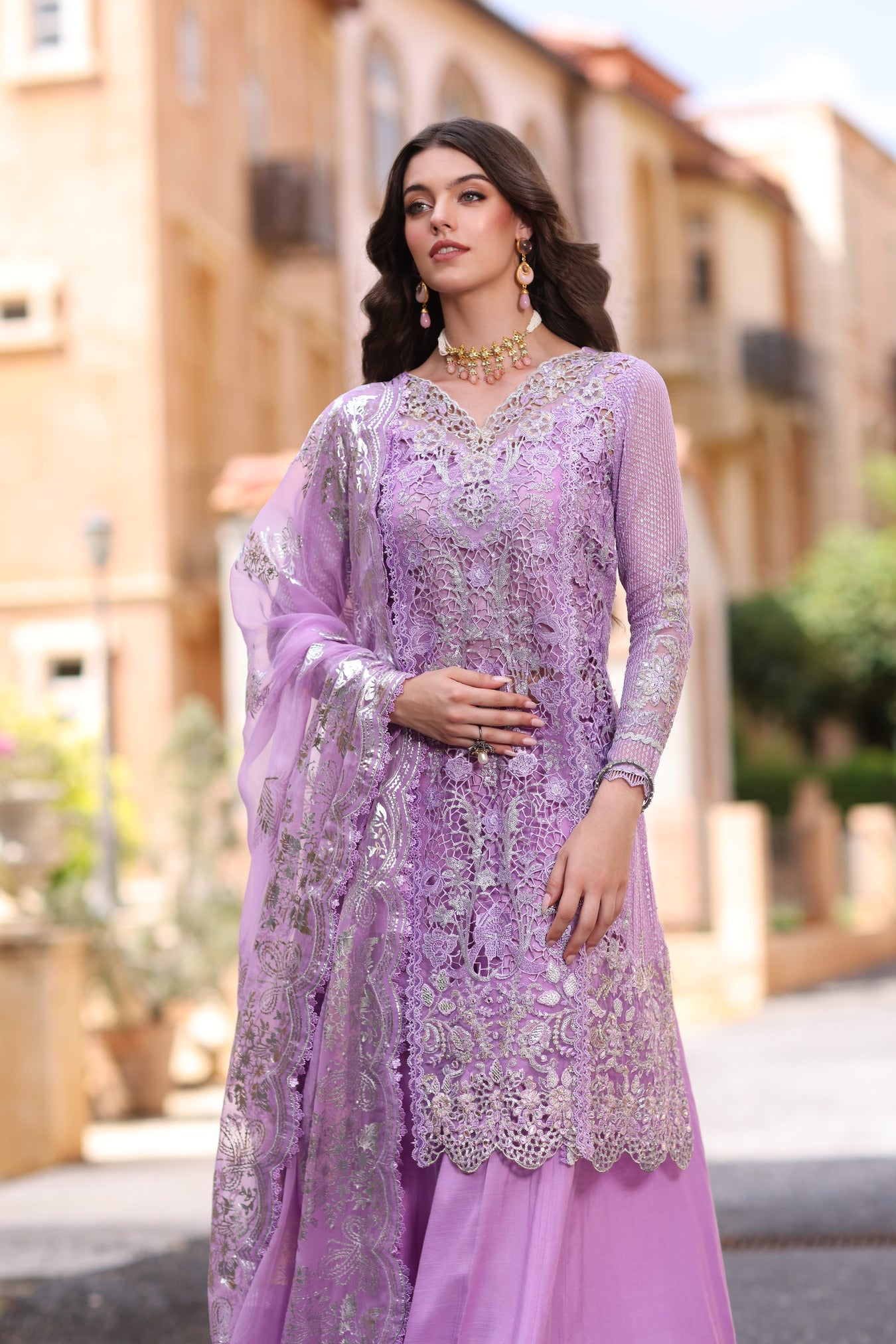 Buy Now, Nura - Noor Chiffons 2023 - Saadia Asad - Wedding and Bridal Party Dresses - Shahana UK - Pakistani Bridal Dresses in UK