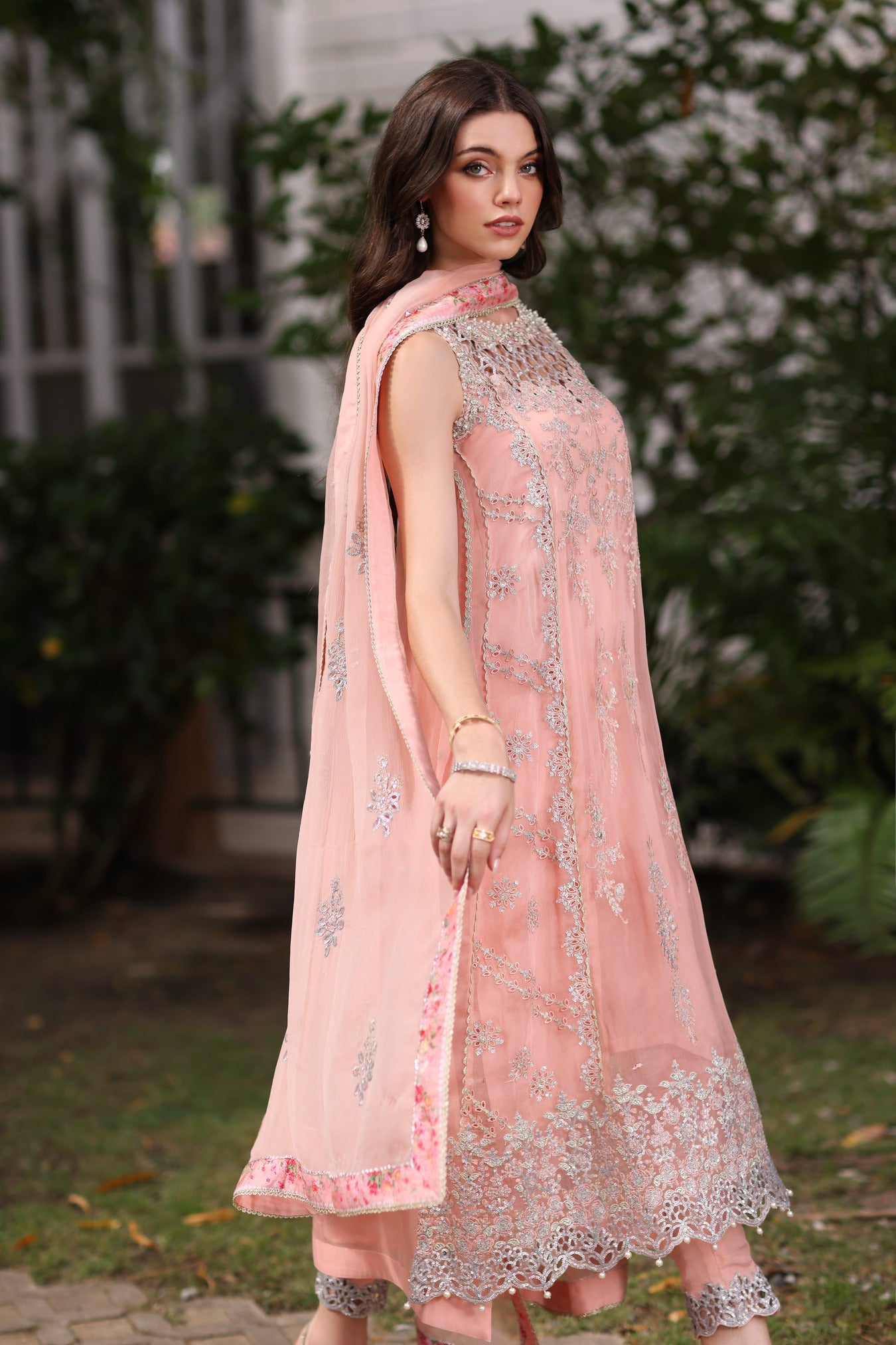 Buy Now, Ekai- Noor Chiffons 2023 - Saadia Asad - Wedding and Bridal Party Dresses - Shahana UK - Pakistani Bridal Dresses in UK