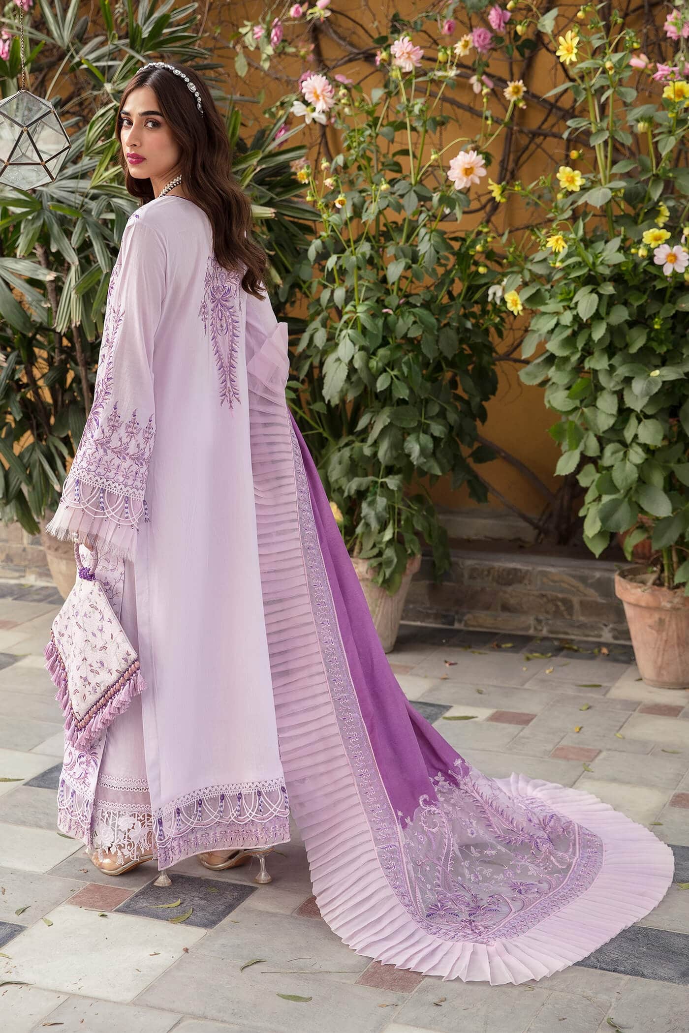  Angels Breath - "The Grand Celebration" - Luxury Lawn'23 - Nilofer Shahid - Shahana Collection UK