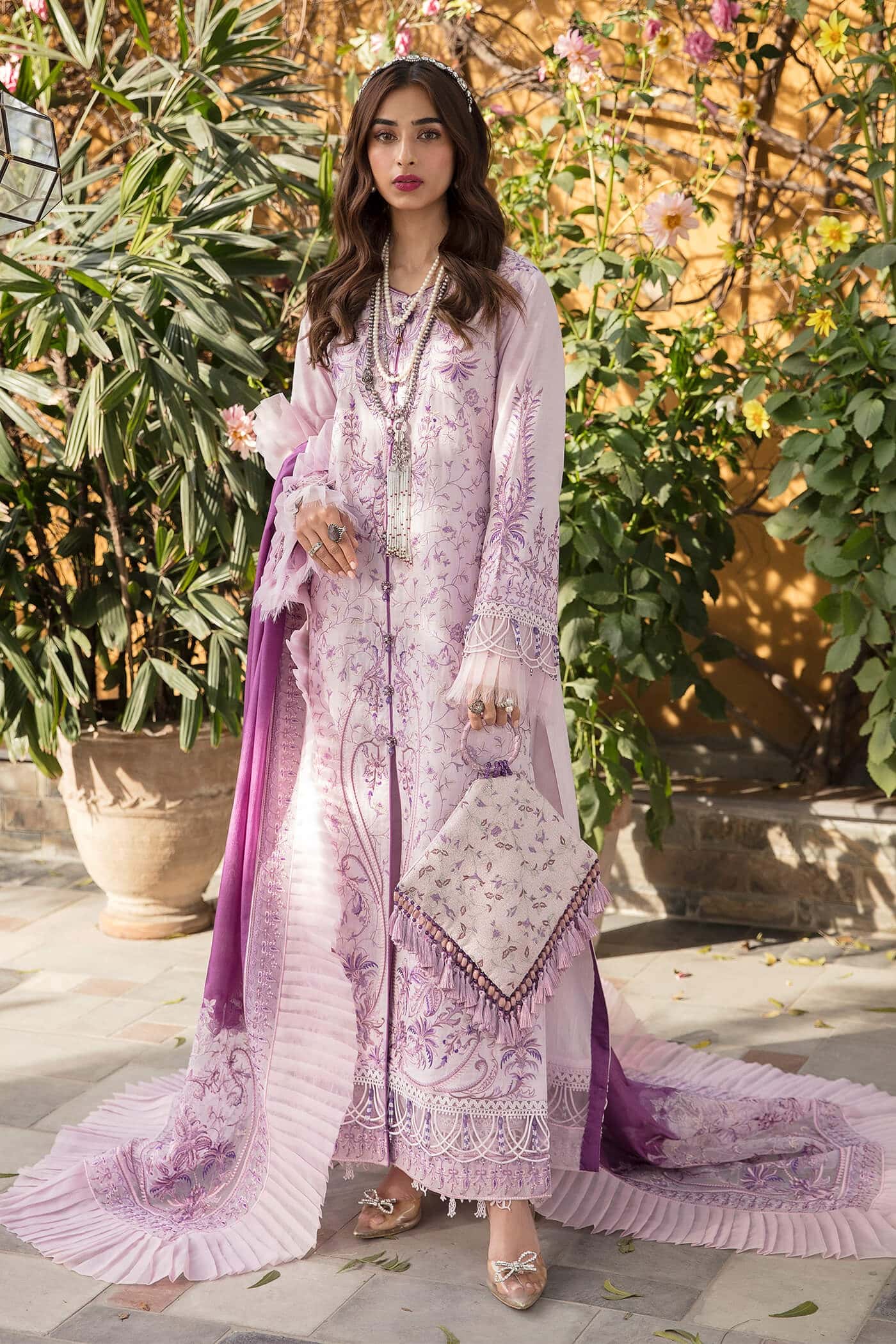  Angels Breath - "The Grand Celebration" - Luxury Lawn'23 - Nilofer Shahid - Shahana Collection UK