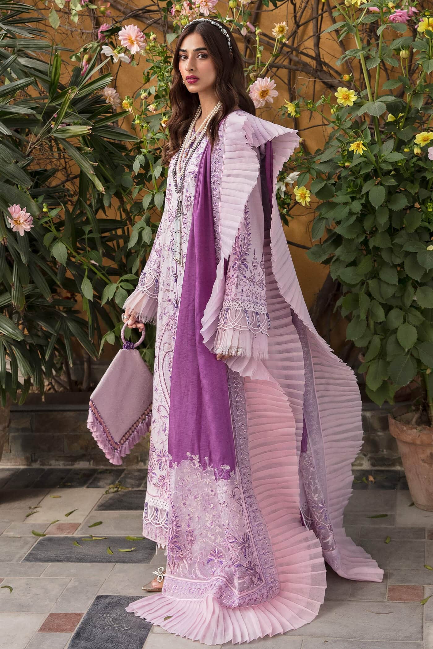  Angels Breath - "The Grand Celebration" - Luxury Lawn'23 - Nilofer Shahid - Shahana Collection UK