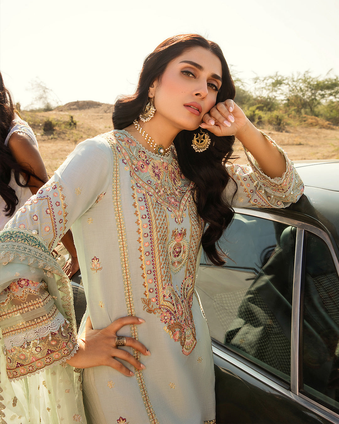 Amani - Lyle - Luxury Lawn'23 - Faiza Saqlain - Shahana Collection UK