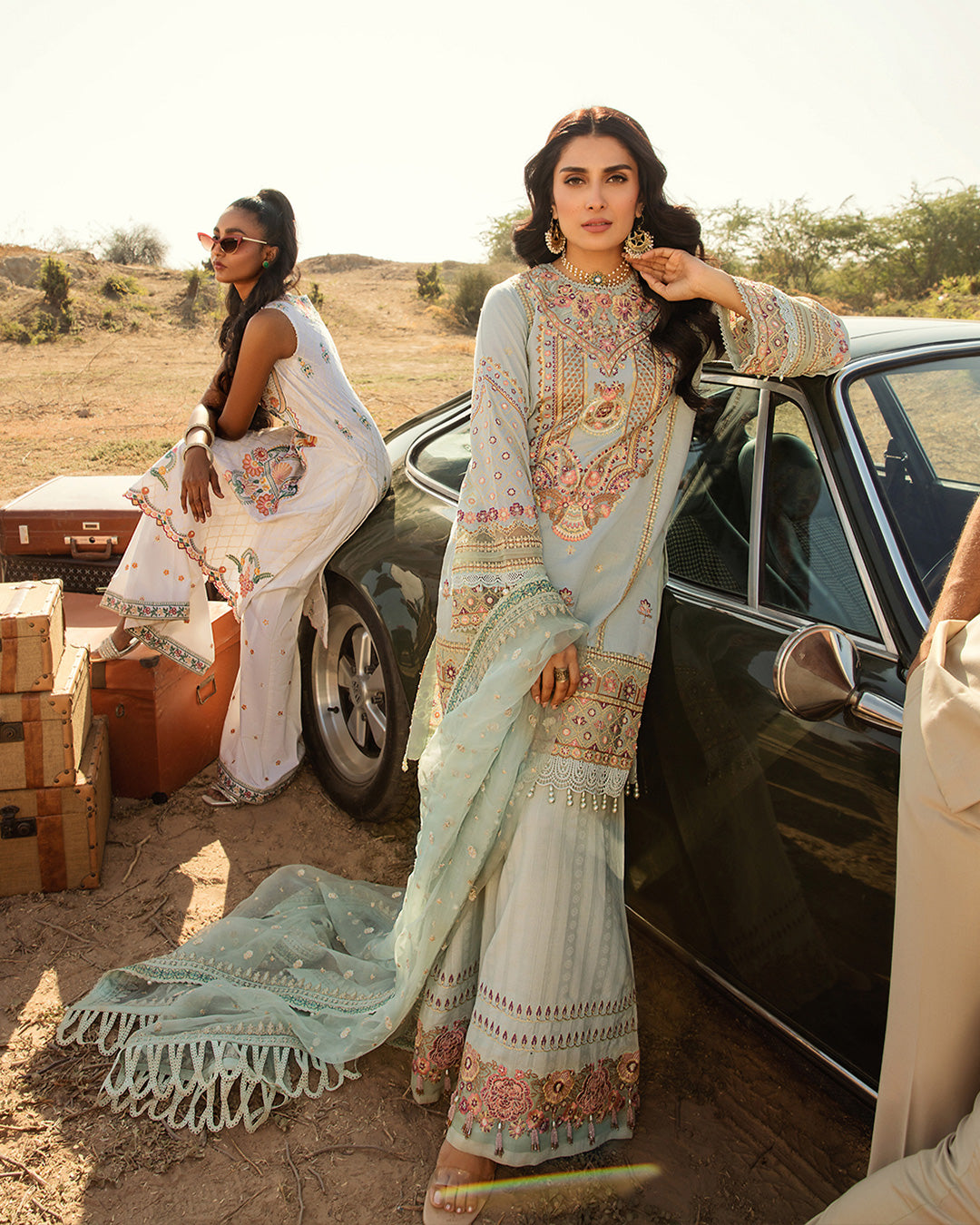 Amani - Lyle - Luxury Lawn'23 - Faiza Saqlain - Shahana Collection UK