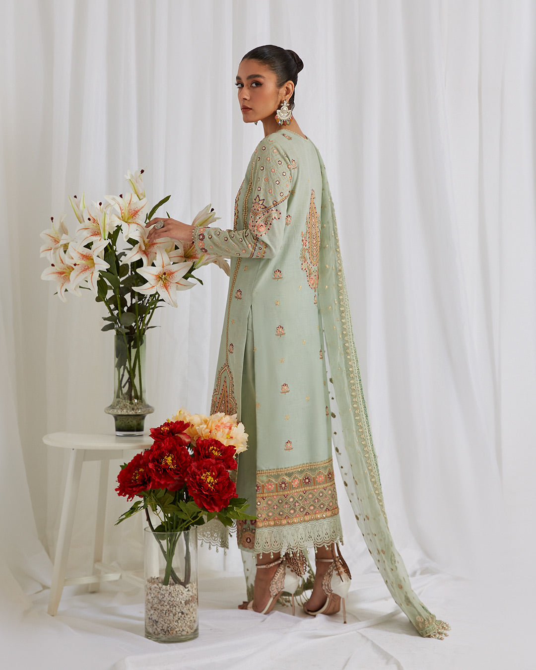 Amani - Lyle - Luxury Lawn'23 - Faiza Saqlain - Shahana Collection UK