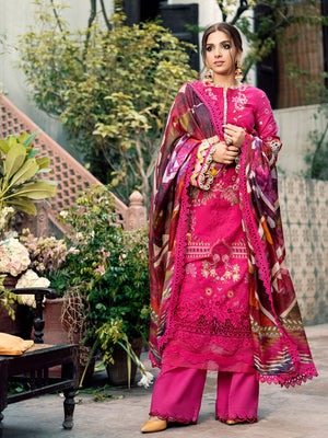 Amber - Maryam Hussain Luxury Lawn 2023 - Shahana Collection UK